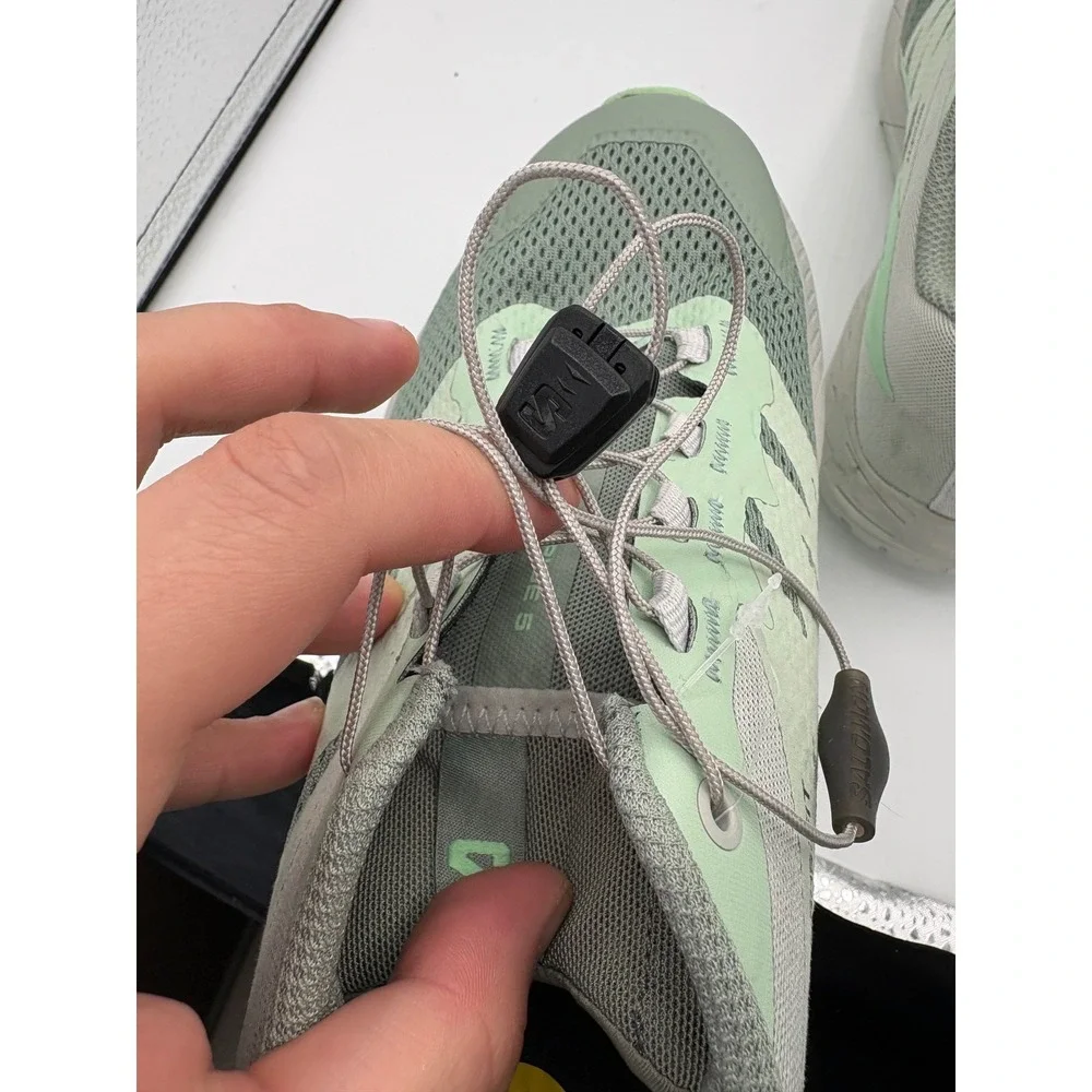Salomon Sense Ride 5 Women's Trail Running Shoes Green Mint Size 9.5